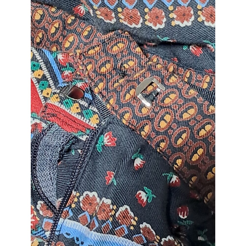 VTG St Michael UK 12L Quilted Floral Bolero & Boho Ethnic Print Skirt Set M&S Ma - Picture 10 of 12